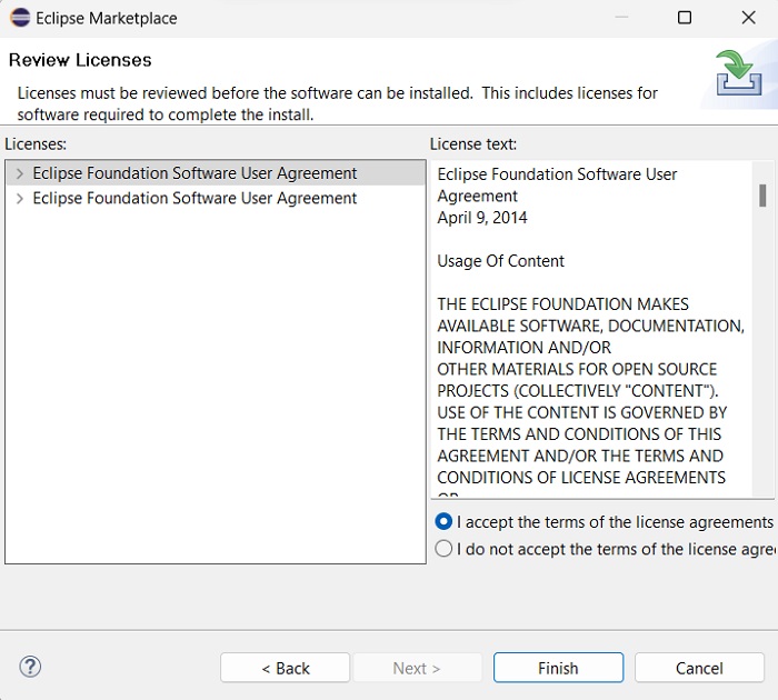 efxclipse license