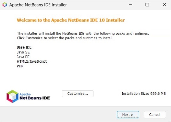 netbeans ide installer