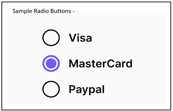 radio button