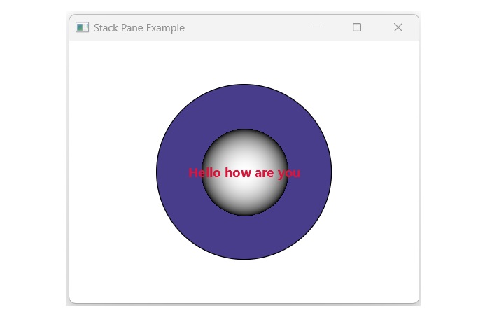 stackpane output