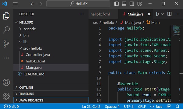 vscode create files