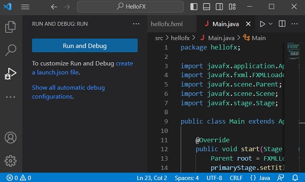 vscode launch json