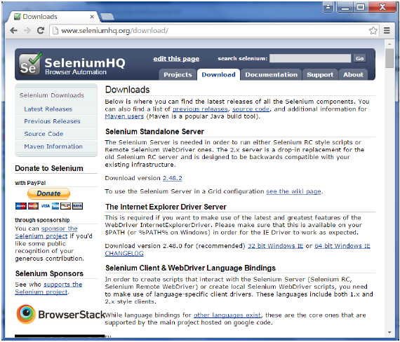 download selenium standalone server