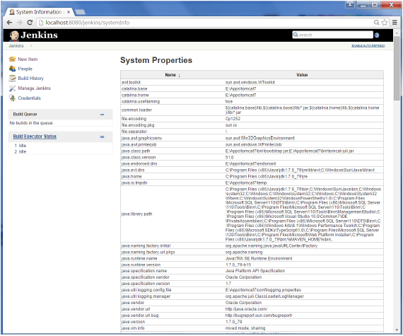 system information