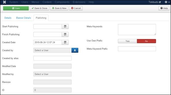 joomla addingbanners step5