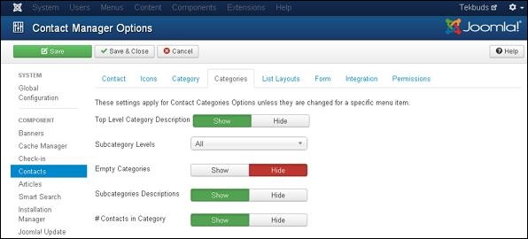 joomla addingcontacts5