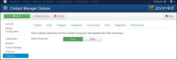 joomla addingcontacts8