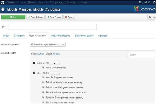 joomla donationmodule step5