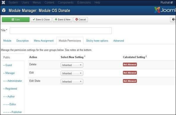 joomla donationmodule step6