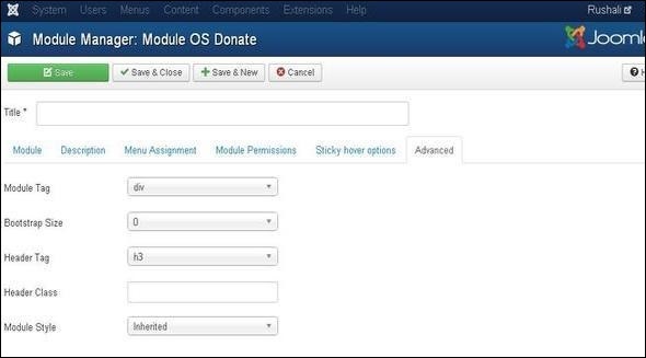 joomla donationmodule step8