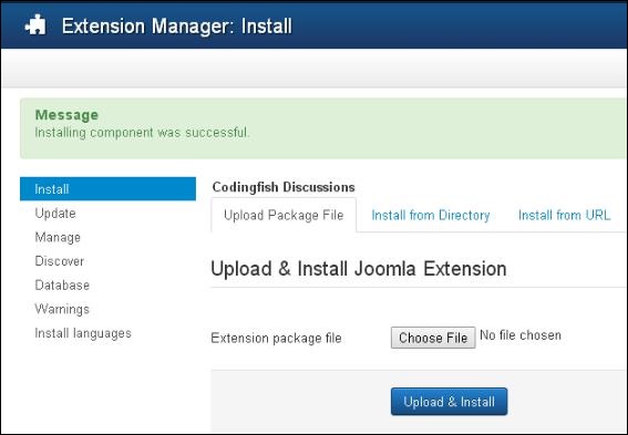 joomla extensionmanager3