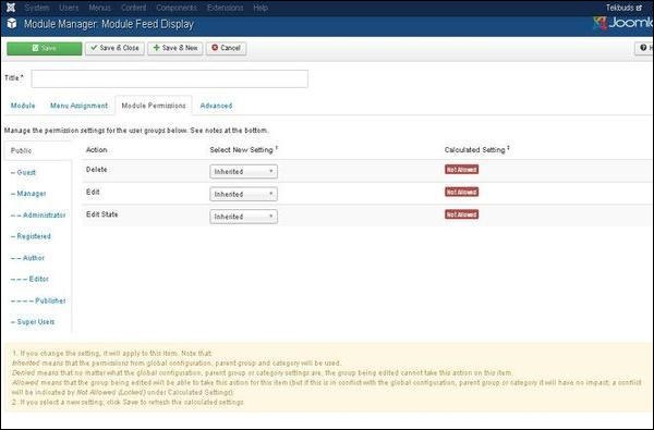 joomla feeddisplay step5