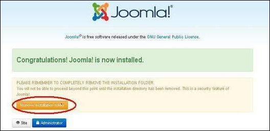 joomla installation 5