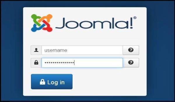 joomla login