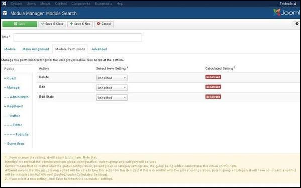 joomla searchmodule step5