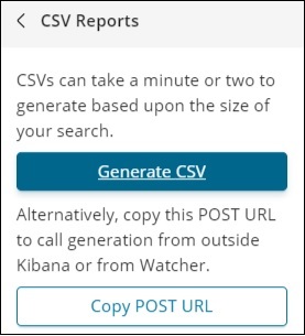 csv display