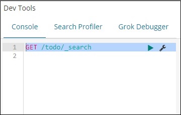 dev tools search