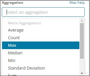 heat map max aggregation