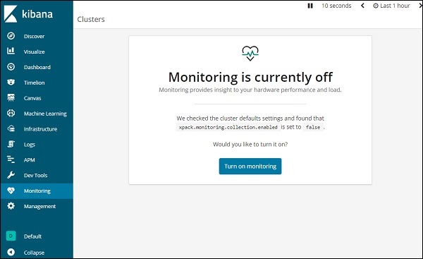 kibana monitoring