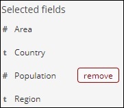 remove fields