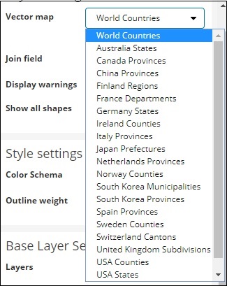 vector map options