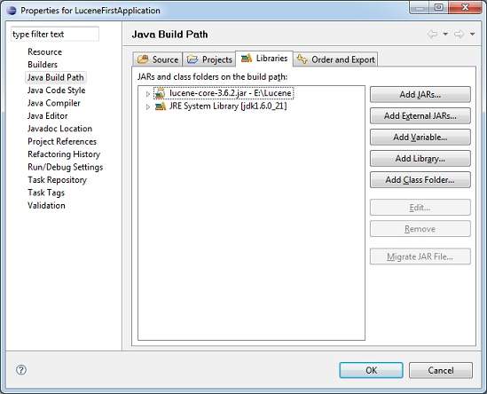 java build path