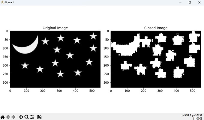 closing holes multiple image