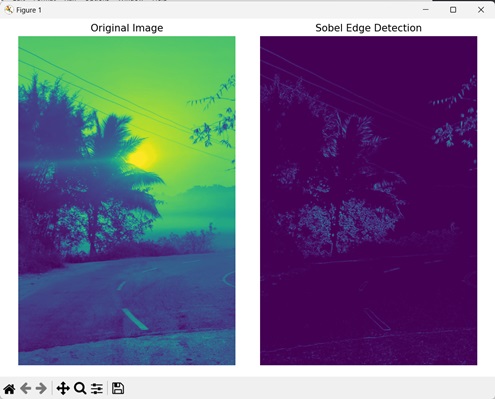 thresholding output image