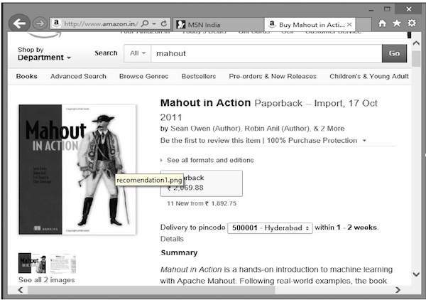 mahout in action