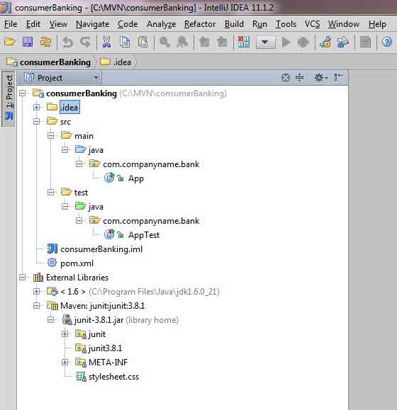 ij project structure