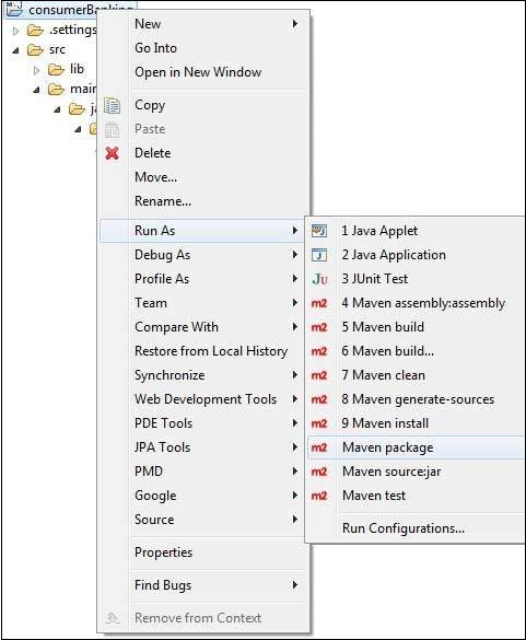 run maven build