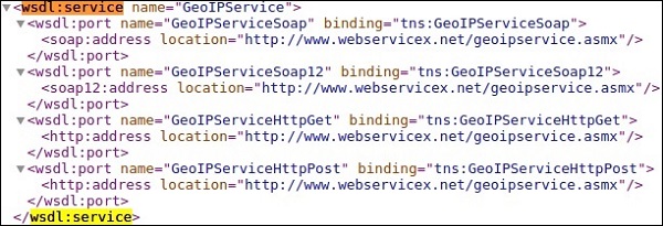 wsdl service