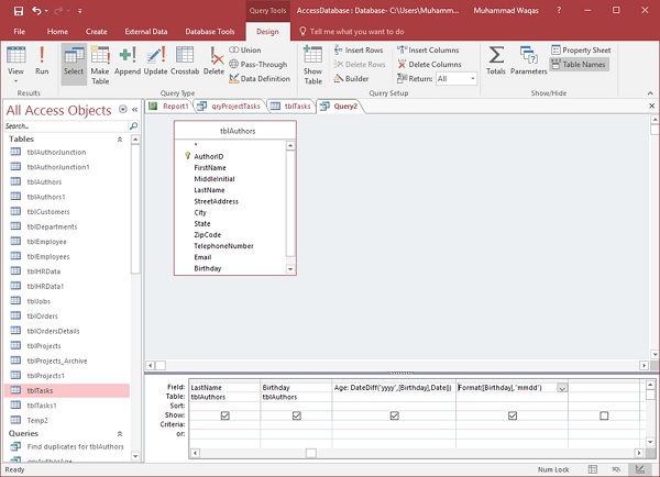 format function