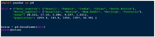 dataframe