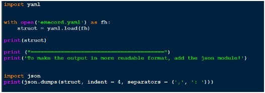 yaml load function