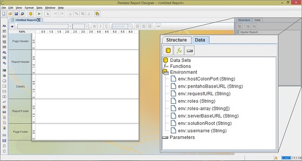 data pane