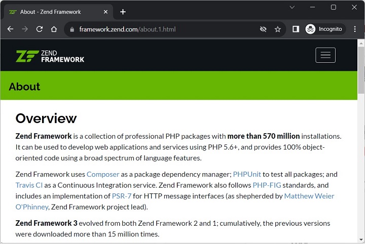 php frameworks 7