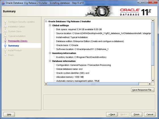 oracle install step6