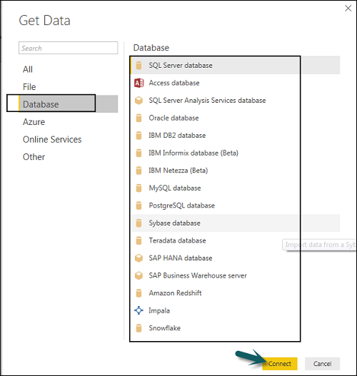 database