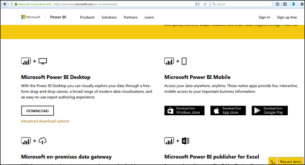 power bi desktop