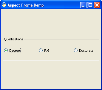 aspect frame demo1