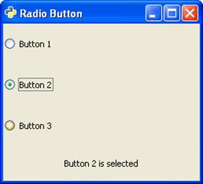 radio button