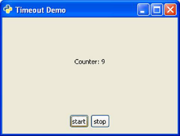 timeout demo