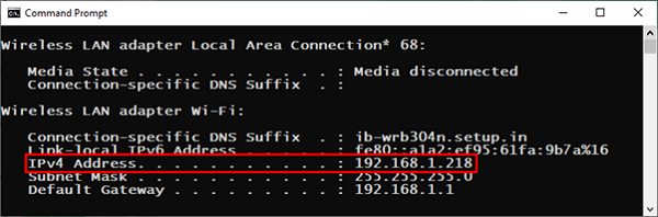 ipv4 address