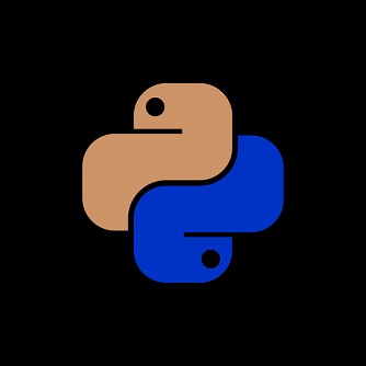 inverted python logo