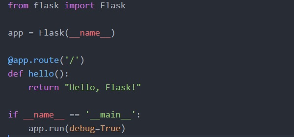 creating flask