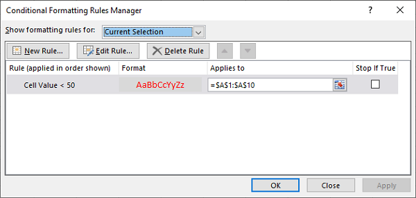 conditional formatting2