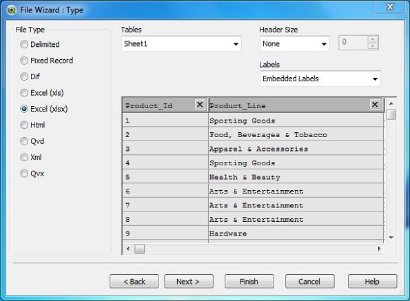 2 excel file wizard