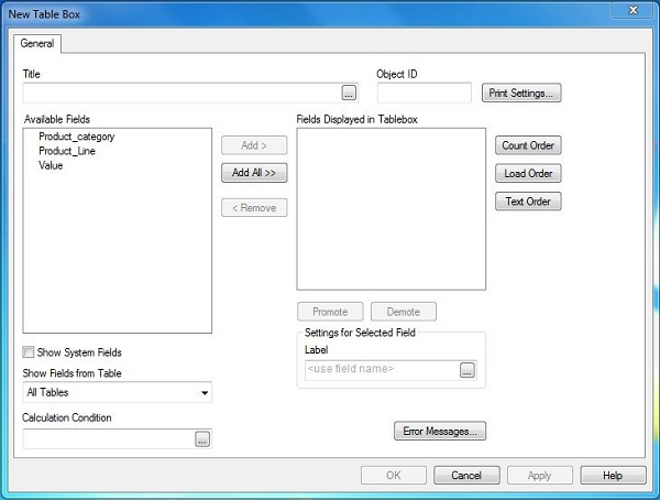 3 functions calculation fields