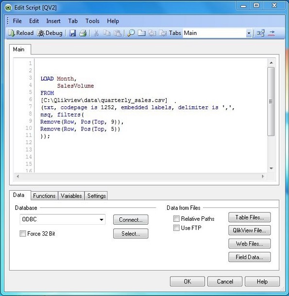 5 dt load script